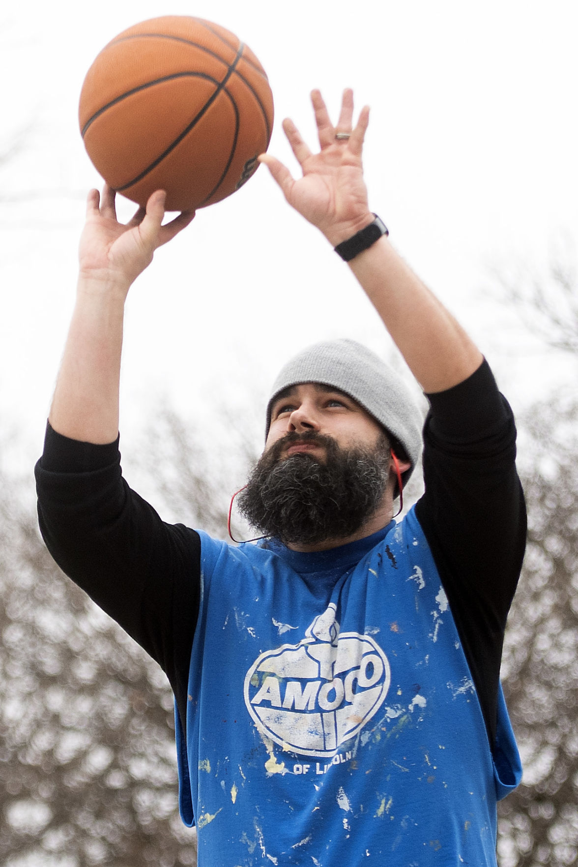Playing hoops